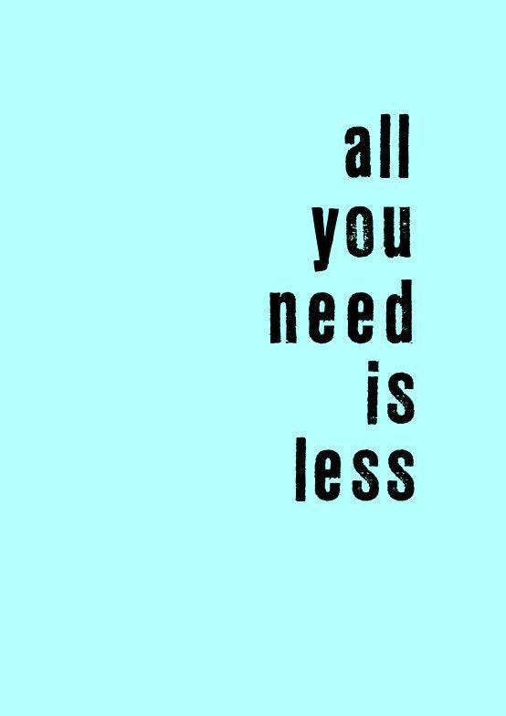 The less you have…the better the hike.