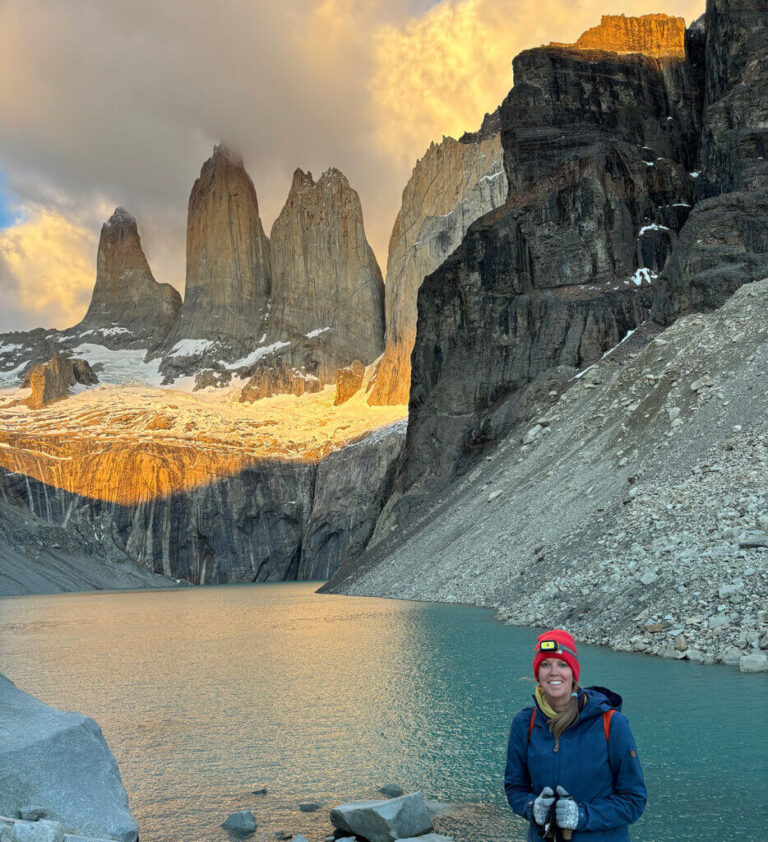 Emily in Patagonia