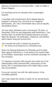 A Boxer, A Dream, And A Box Of Wheaties🧡